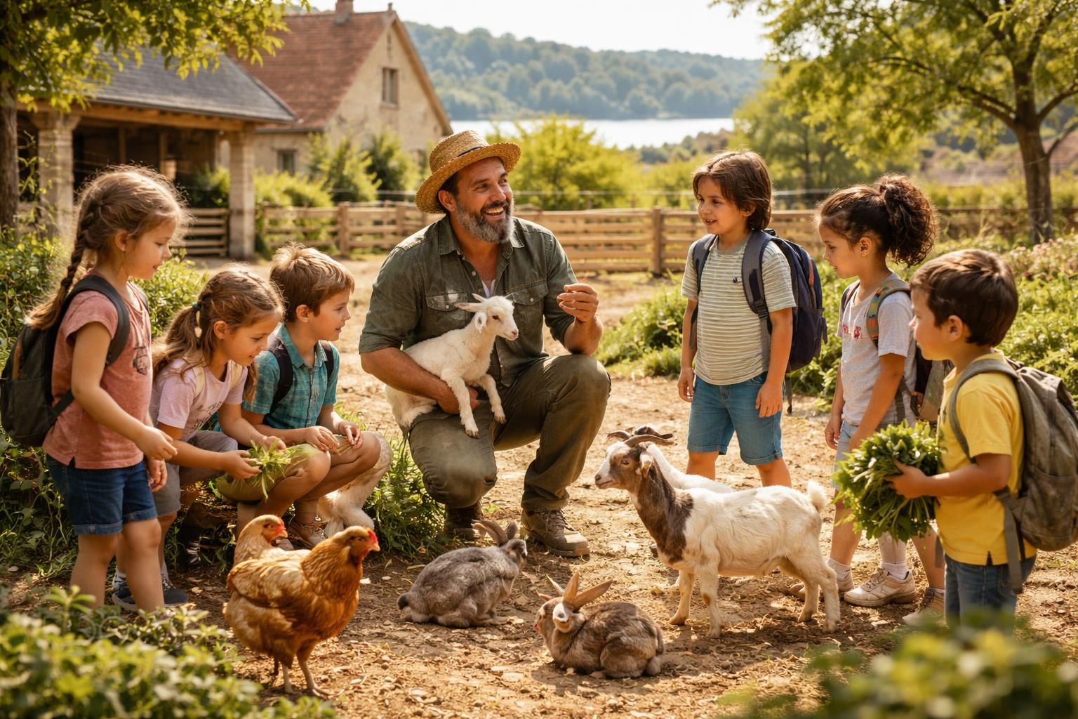 découvrez comment une ferme pédagogique à amboise stimule la curiosité et l'apprentissage des enfants grâce à des activités interactives et nature.