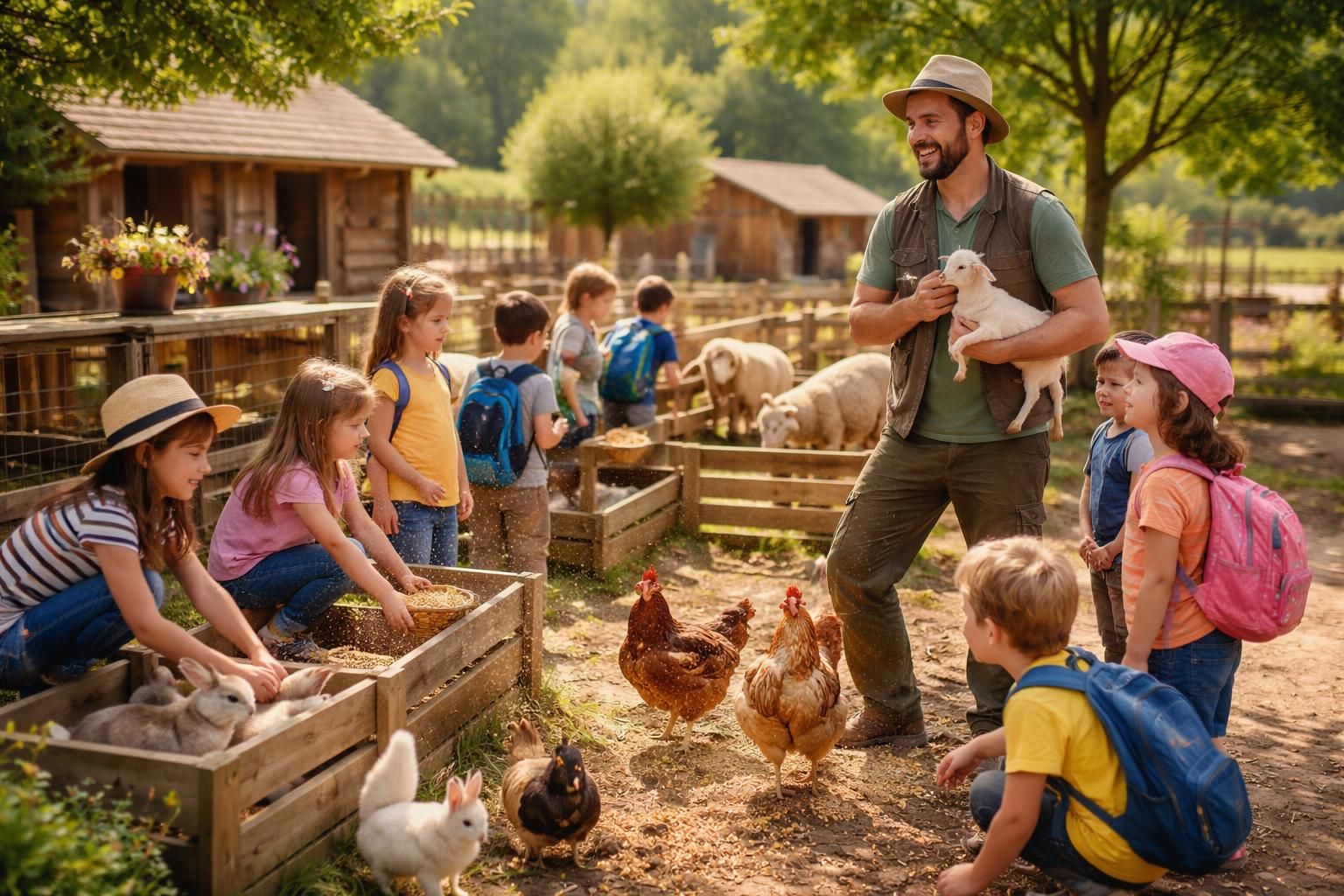 découvrez comment une ferme pédagogique à montargis stimule la curiosité et l'apprentissage des enfants à travers des activités ludiques et éducatives en pleine nature.