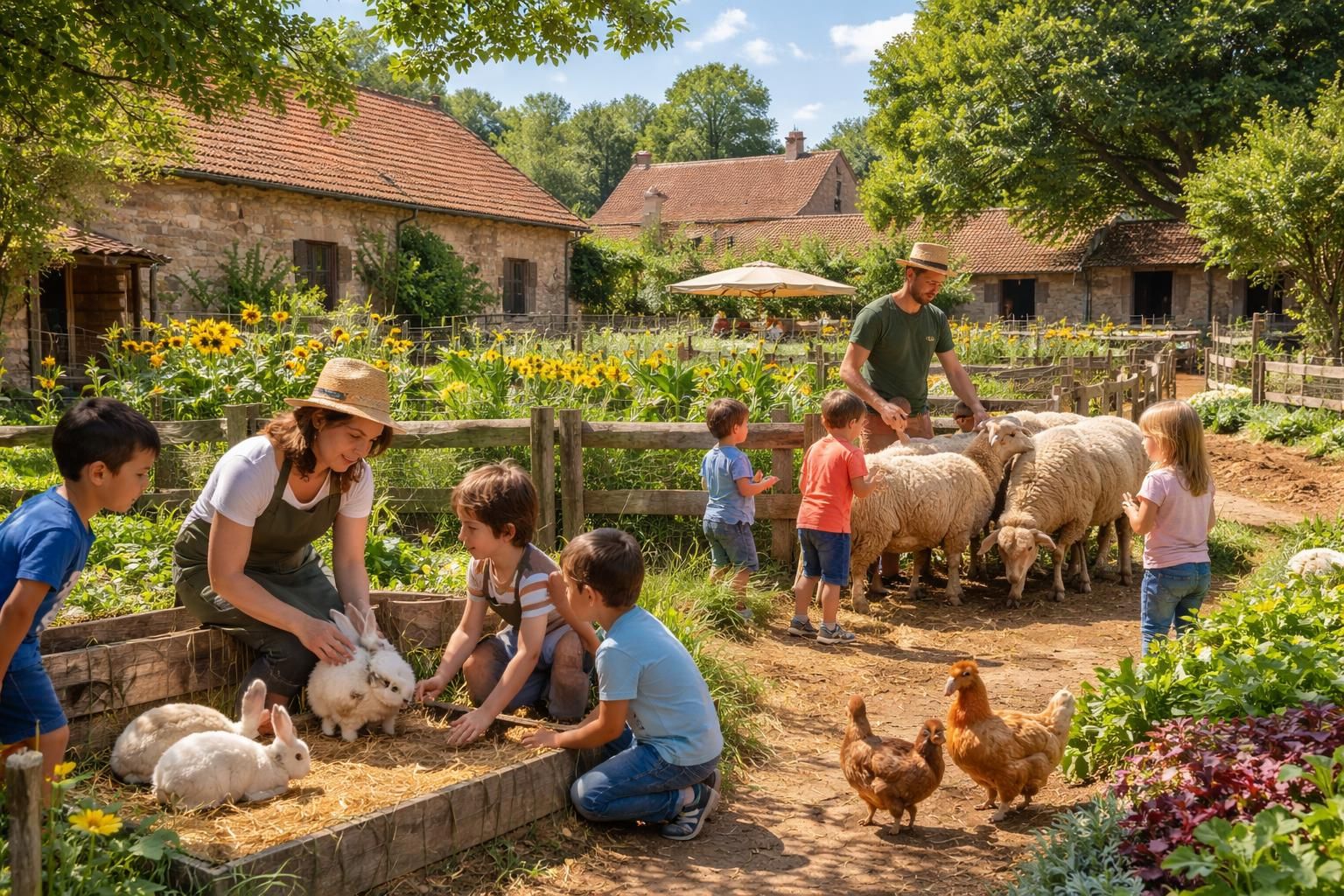 explorez une ferme pédagogique à metz et vivez une expérience unique avec des animaux, des ateliers éducatifs et des activités en pleine nature pour toute la famille.