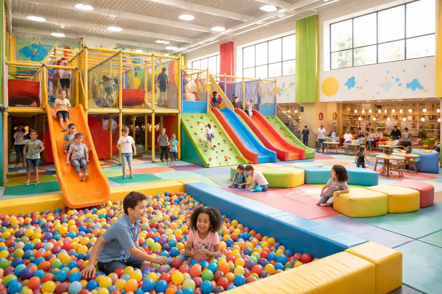 Parc de jeux couvert à Douai : un lieu sûr et amusant pour les enfants