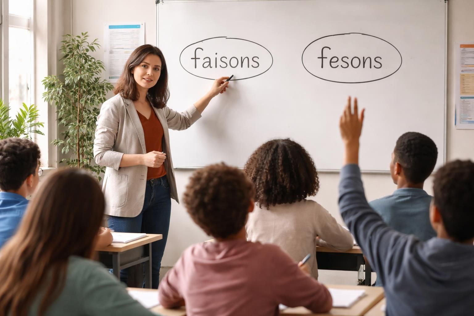 Pourquoi faisons et fesons sont souvent confondus en français