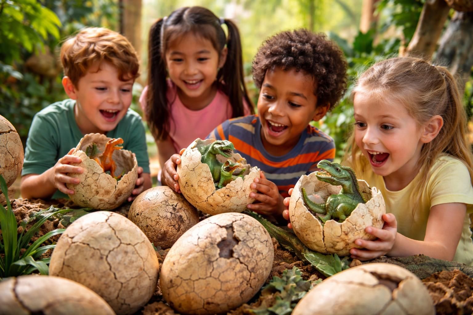 Pourquoi les enfants adorent les œufs de dinosaure en jouet : un regard sur leur popularité